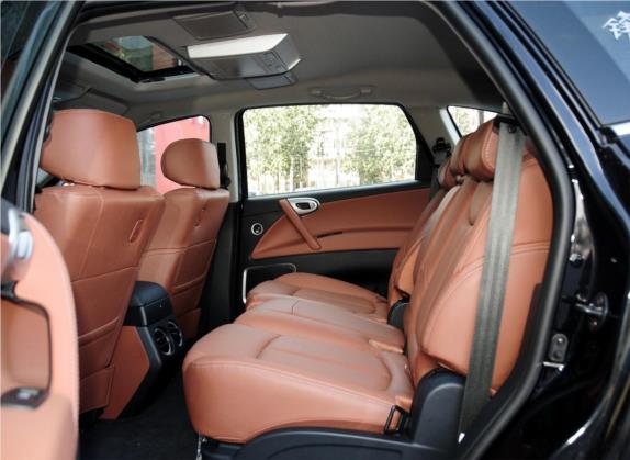 大7 SUV 2012款 锋芒限量版 2.2T 两驱智慧型 车厢座椅   后排空间