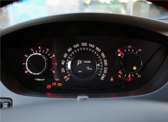 大7 SUV 2012款 锋芒限量版 2.2T 两驱智慧型 中控类   仪表盘