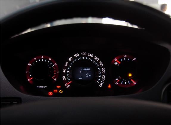 大7 SUV 2012款 锋芒限量版 2.2T 四驱旗舰型 中控类   仪表盘