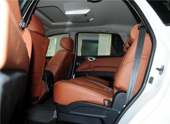 大7 SUV 2013款 锋芒限量版 2.2T 两驱智慧型 车厢座椅   后排空间