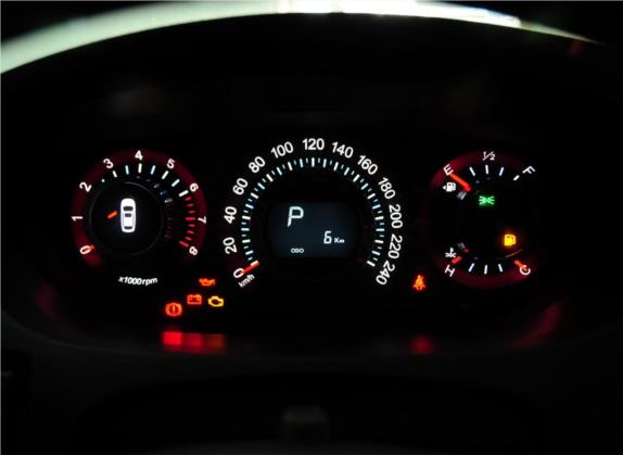 大7 SUV 2013款 锋芒限量版 2.2T 两驱智慧型 中控类   仪表盘