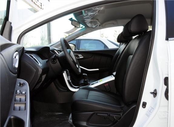 纳5 2013款 1.8T 手动经典型 车厢座椅   前排空间