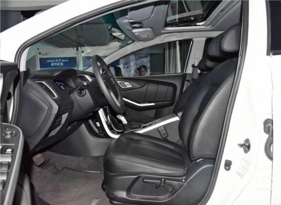 纳5 2014款 舞动限量版 1.8T 自动尊贵型 车厢座椅   前排空间