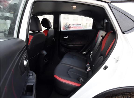 U5 SUV 2017款 1.6L CVT名士版 车厢座椅   后排空间