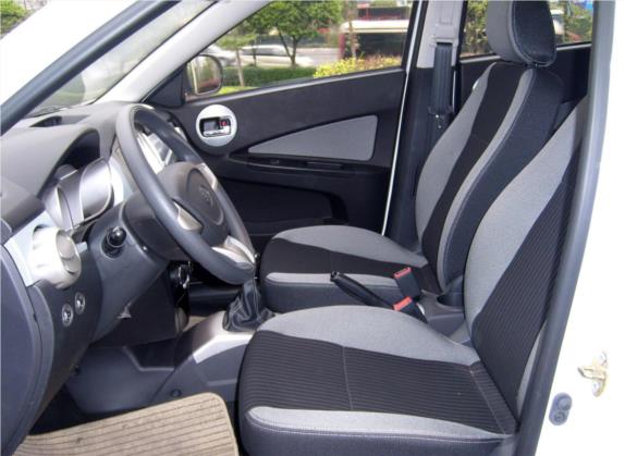 欧朗 2014款 两厢 1.5L 手动舒适型 车厢座椅   前排空间