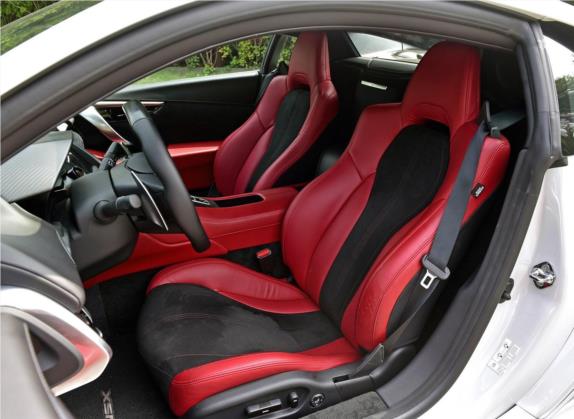 讴歌NSX 2016款 3.5L 标准型 车厢座椅   前排空间