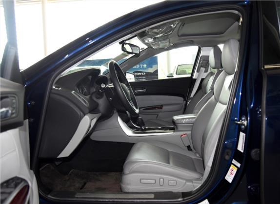 讴歌TLX 2015款 2.4L 精英版 车厢座椅   前排空间