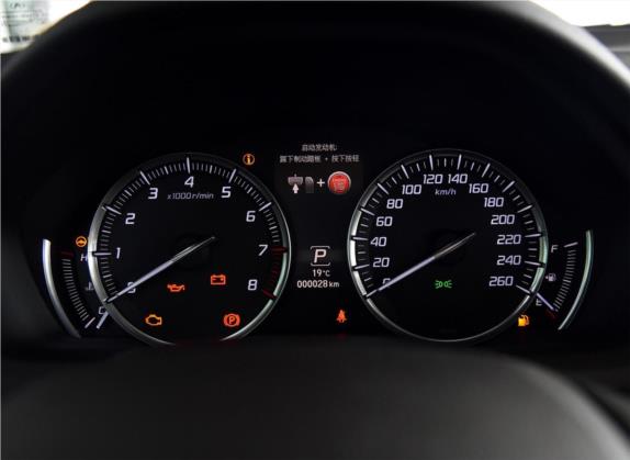 讴歌TLX 2015款 2.4L 精英版 中控类   仪表盘