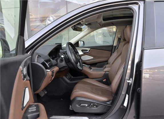 讴歌RDX 2019款 2.0T 尊享版 国VI 车厢座椅   前排空间