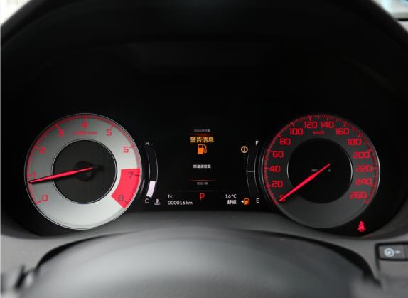 讴歌RDX 2020款 2.0T 尊享·A-Spec运动款 中控类   仪表盘
