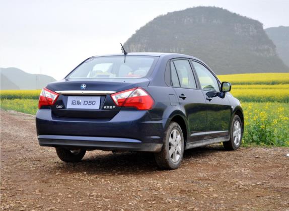 启辰D50 2012款 1.6L 自动尊贵版 外观   斜后