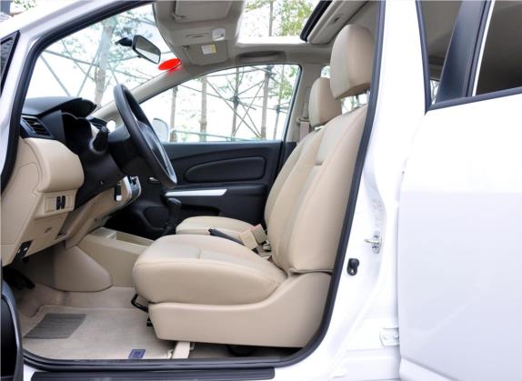 启辰R50 2012款 1.6L 手动尊贵版 车厢座椅   前排空间