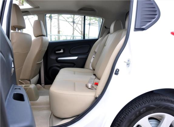 启辰R50 2012款 1.6L 手动尊贵版 车厢座椅   后排空间