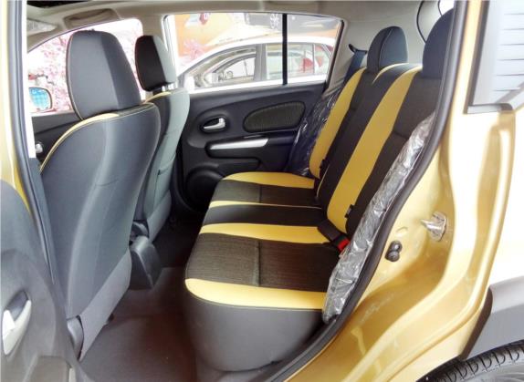 启辰R50X 2013款 1.6L 自动北斗导航版 车厢座椅   后排空间