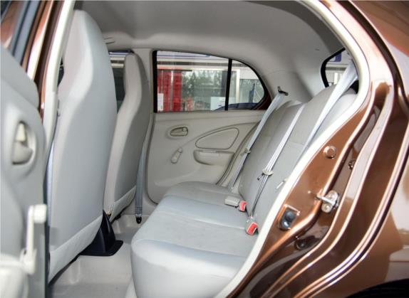 启辰R30 2014款 1.2L 手动舒享版 车厢座椅   后排空间