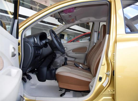 启辰R30 2016款 1.2L 手动优享版 车厢座椅   前排空间