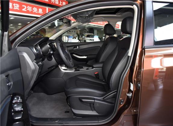 启辰T70 2016款 2.0L CVT睿享版 车厢座椅   前排空间
