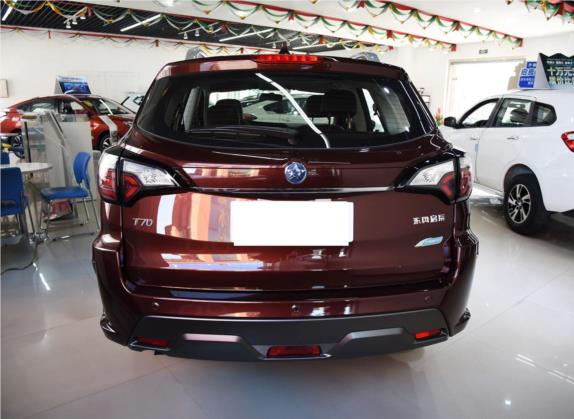 启辰T70 2018款 2.0L CVT睿享版 外观   正后
