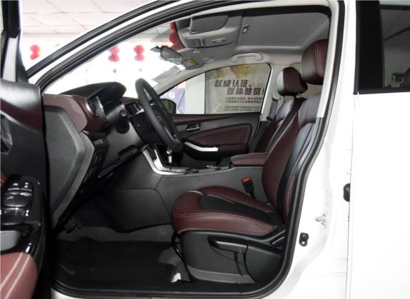 启辰T70X 2016款 2.0L CVT睿享运动版 车厢座椅   前排空间