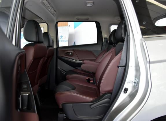 启辰M50V 2017款 1.5L XL 手动舒适版 车厢座椅   后排空间