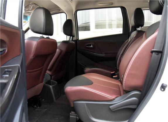 启辰M50V 2017款 1.5L XV 手动精英版 车厢座椅   后排空间