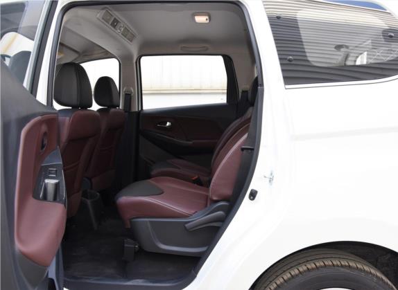 启辰M50V 2019款 1.6L CVT豪华版 车厢座椅   后排空间