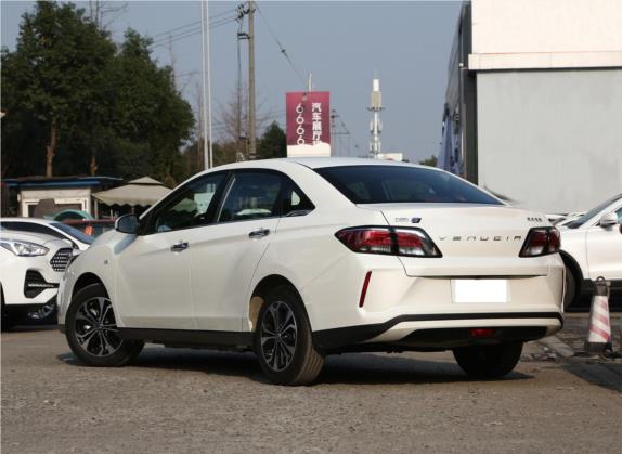 启辰D60EV 2019款 高续航出行版 外观   斜后