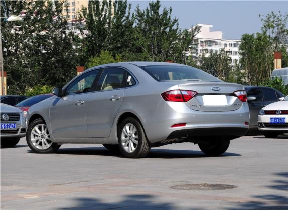 艾瑞泽7 2013款 1.6L 手动致领版 外观   斜后