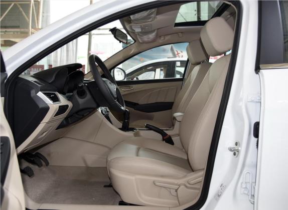 艾瑞泽7 2015款 1.5T 手动致享版 车厢座椅   前排空间