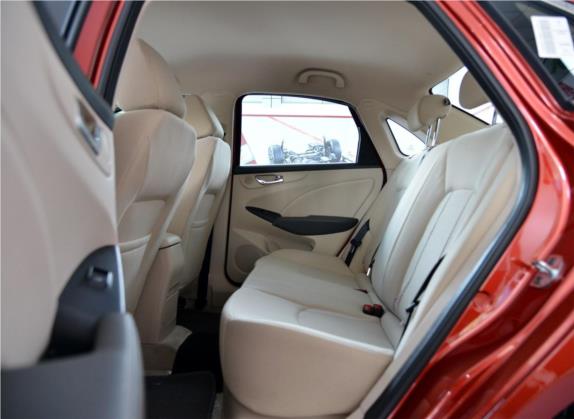 艾瑞泽7 2015款 1.5T 手动致领版 车厢座椅   后排空间