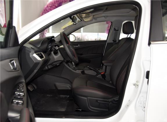 艾瑞泽7 2016款 1.6L CVT致尚版 车厢座椅   前排空间