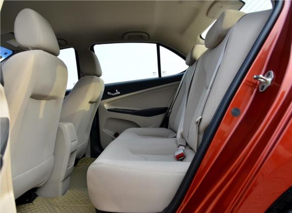 艾瑞泽3 2015款 1.5L 手动够型版 车厢座椅   后排空间