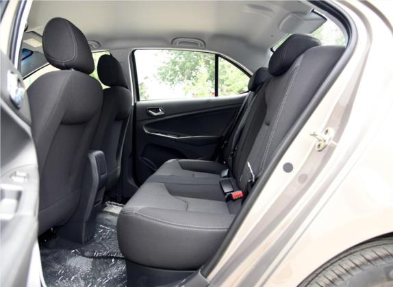 艾瑞泽3 2015款 1.5L 自动够劲版 车厢座椅   后排空间