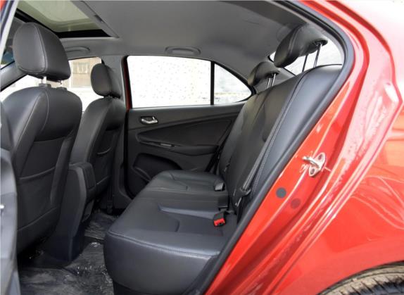 艾瑞泽3 2015款 1.5L 手动够酷版 车厢座椅   后排空间