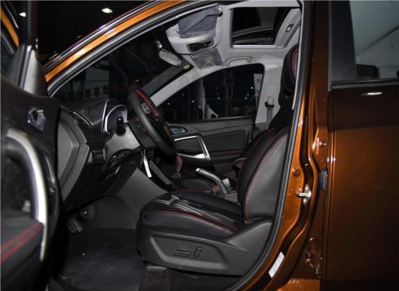 瑞虎5 2016款 2.0L 手动家悦版 车厢座椅   前排空间