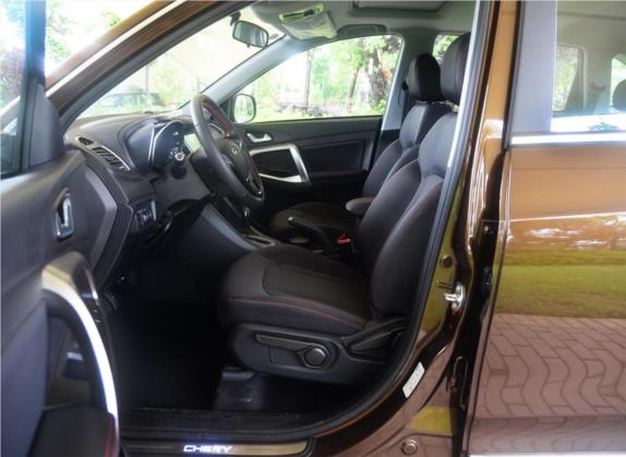 瑞虎5 2017款 1.5T CVT舒适版 车厢座椅   前排空间