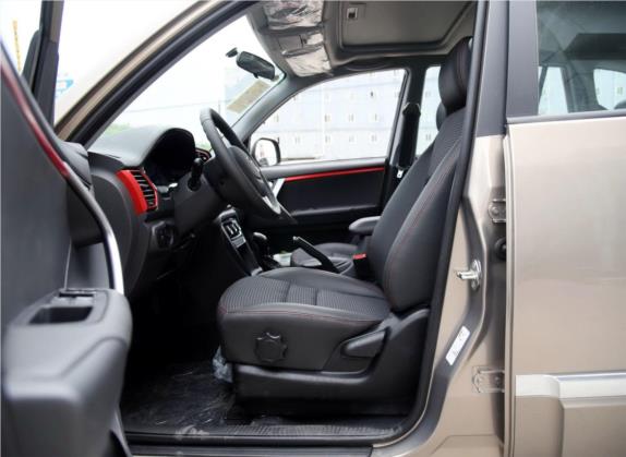 瑞虎3 2016款 1.6L CVT智尚版 车厢座椅   前排空间