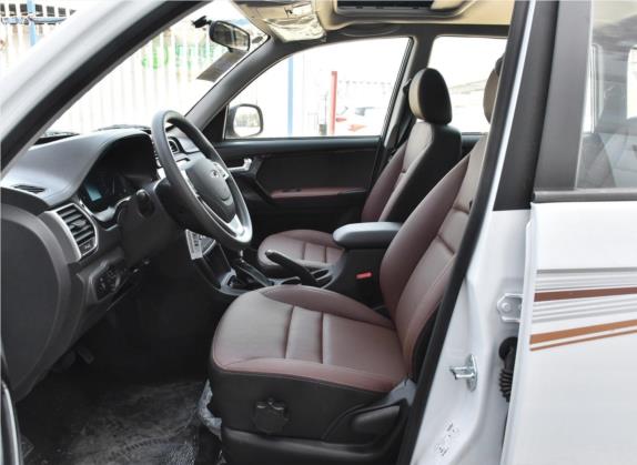 瑞虎3 2018款 1.6L CVT百万全球版 车厢座椅   前排空间