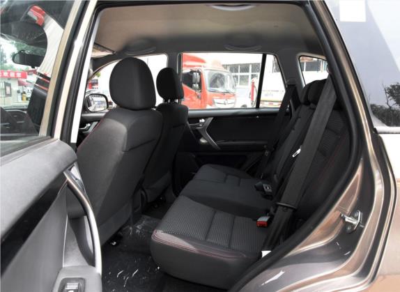 瑞虎3 2018款 经典版 1.6L CVT舒适型 车厢座椅   后排空间