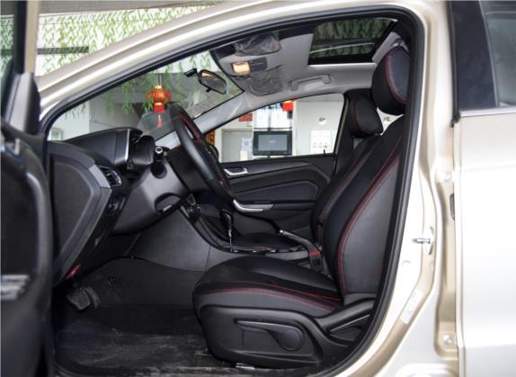 艾瑞泽5 2016款 1.5L CVT领锐版 车厢座椅   前排空间