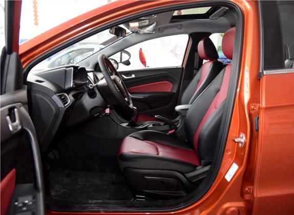 艾瑞泽5 2017款 SPORT 1.5T 手动豪华版 车厢座椅   前排空间