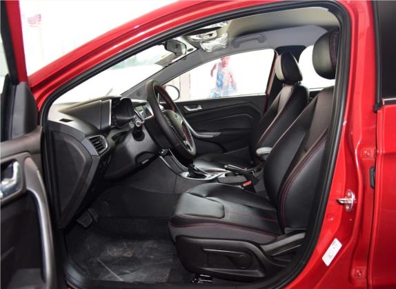 艾瑞泽5 2017款 1.5L CVT领潮版 车厢座椅   前排空间