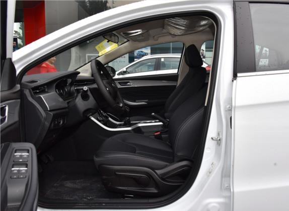 艾瑞泽5 2019款 PRO 1.5L 手动自在版 国VI 车厢座椅   前排空间