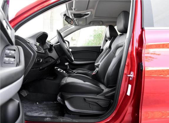 瑞虎7 2017款 SPORT 1.5T 自动精英版 车厢座椅   前排空间