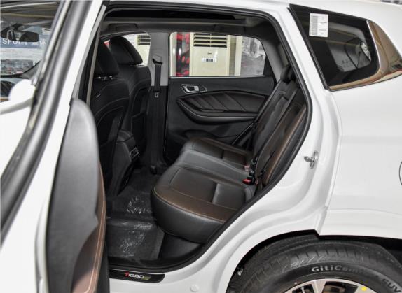 瑞虎7 2018款 1.5T 手动精英领先版 国V 车厢座椅   后排空间