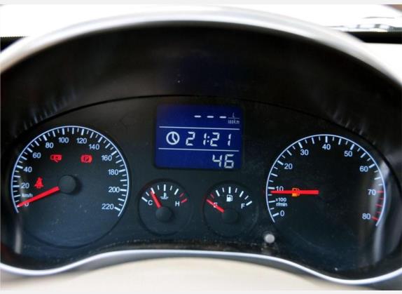 瑞虎 2009款 经典版 1.6L 手动舒适型 中控类   仪表盘