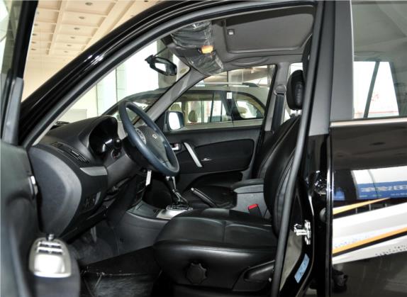 瑞虎 2010款 DR欧版 2.0L 自动豪华型 车厢座椅   前排空间