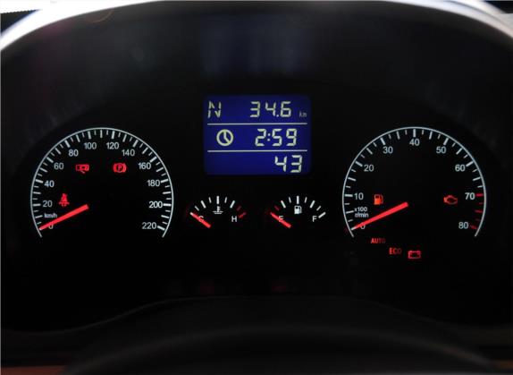 瑞虎 2012款 精英版 1.8L AMT豪华型 中控类   仪表盘