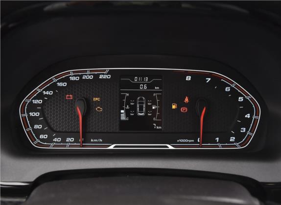 瑞虎3x 2020款 质享版 1.5L 手动豪华版 中控类   仪表盘