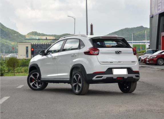 瑞虎3x 2021款 改款 PLUS 1.5L CVT尽兴松子版 外观   斜后